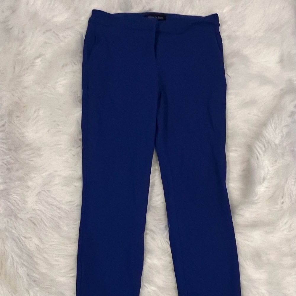 Jasmine & Juliana ankle pants; size 8; royal blue